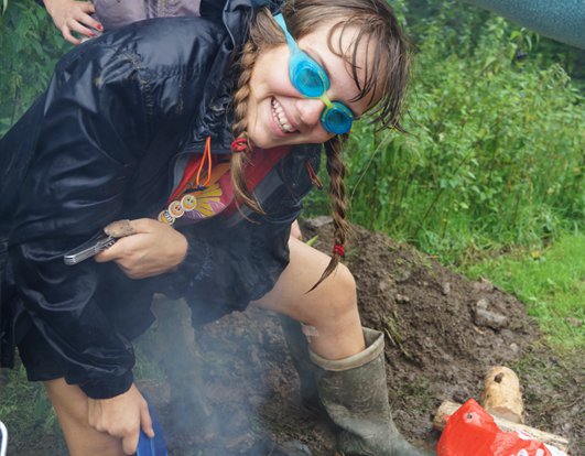 La pluie même pas peur, même pas froid !