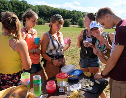 Un menu durable pour ton camp